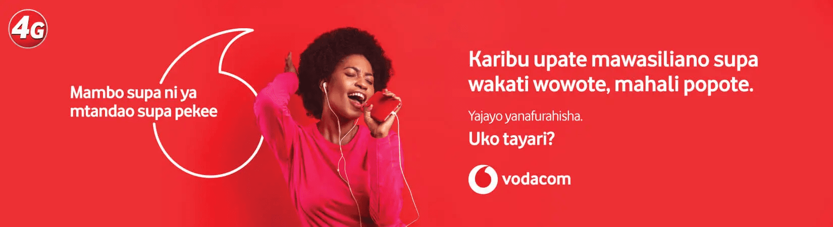 Vodacom Tanzania campaign creative